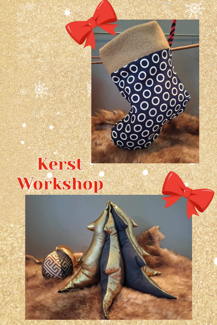 Kerst workshop incl aankoopbon t.w.v. 15€!